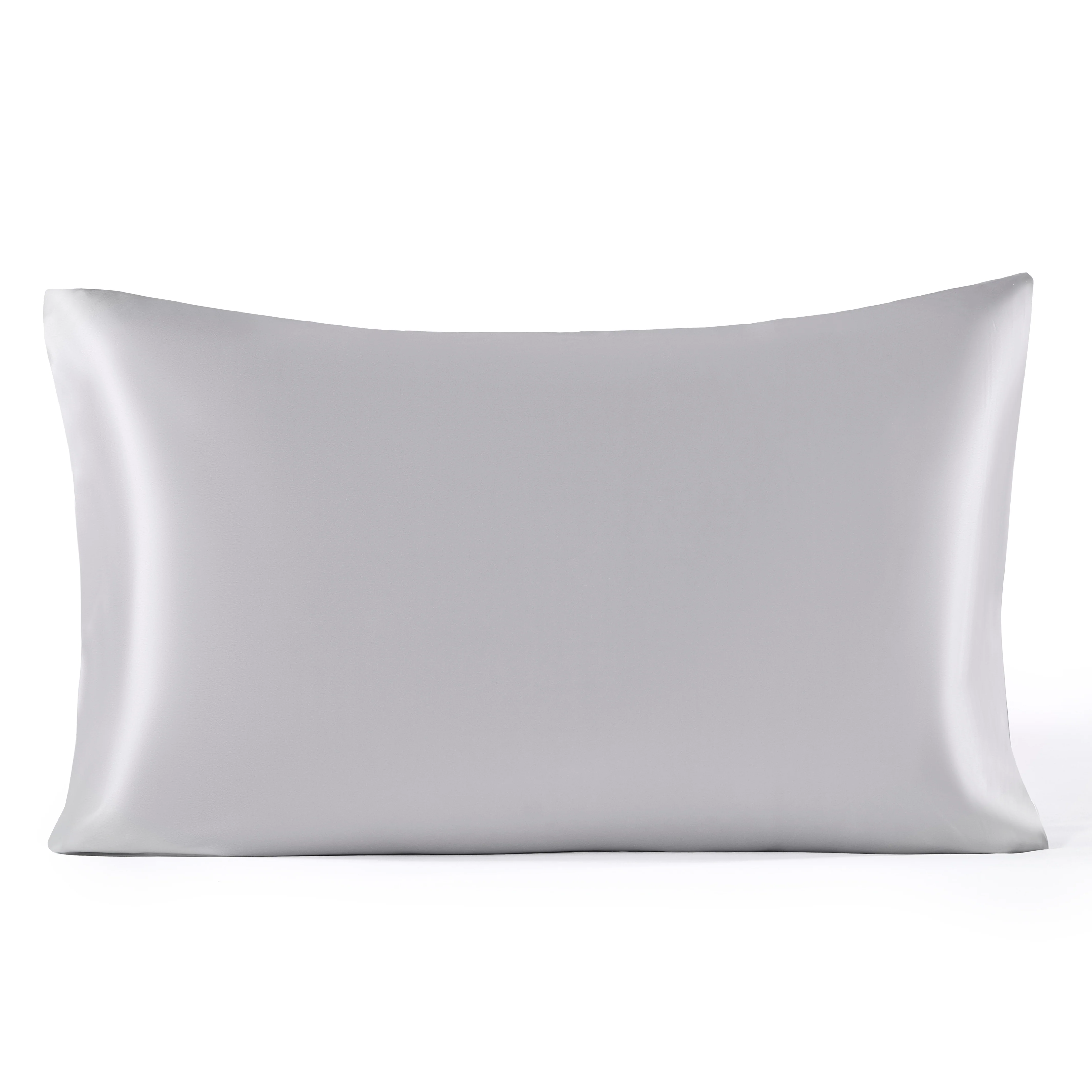19 Momme Silk Pillowcase - Silver - Image 8