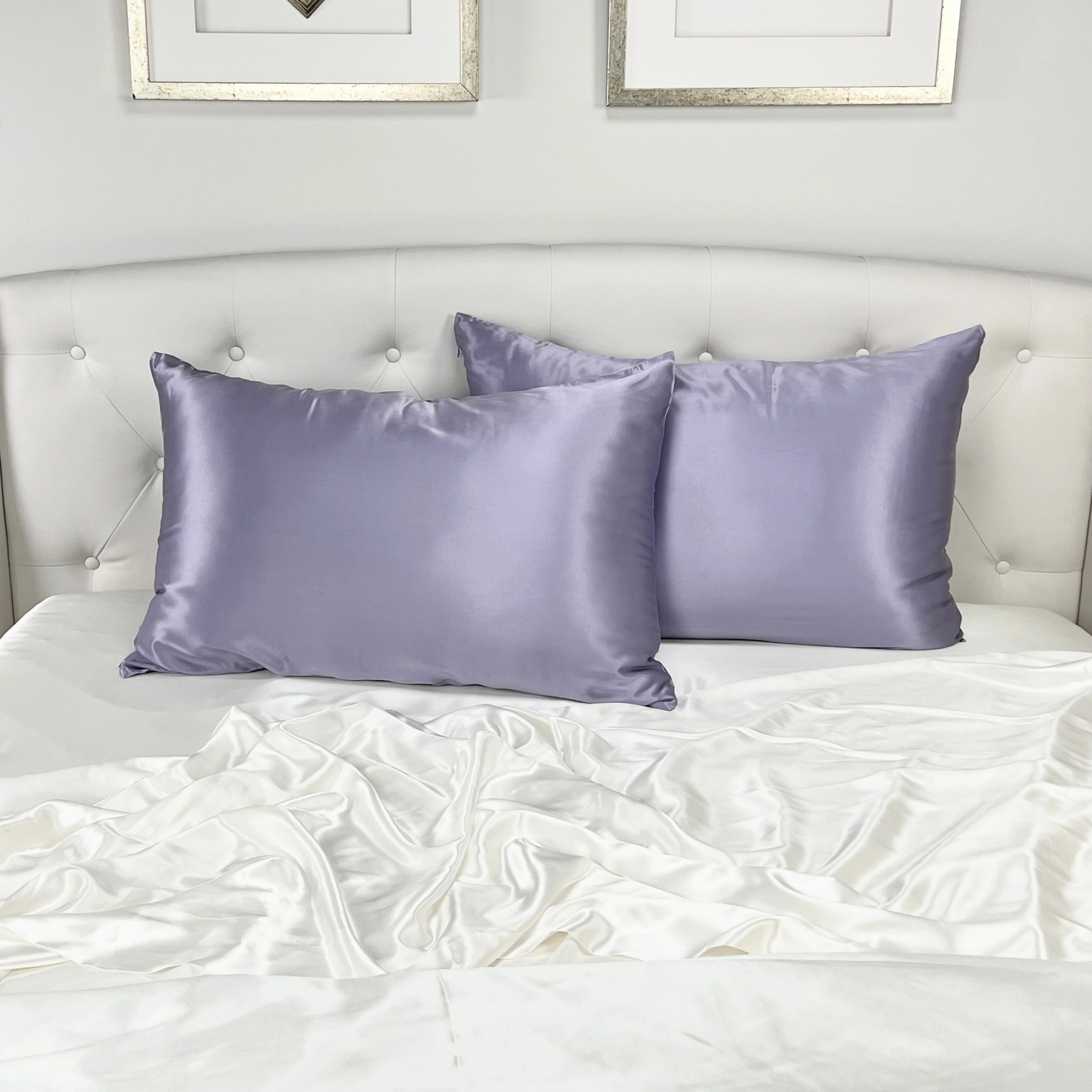 19 Momme Silk Pillowcase - Lilac - Image 8
