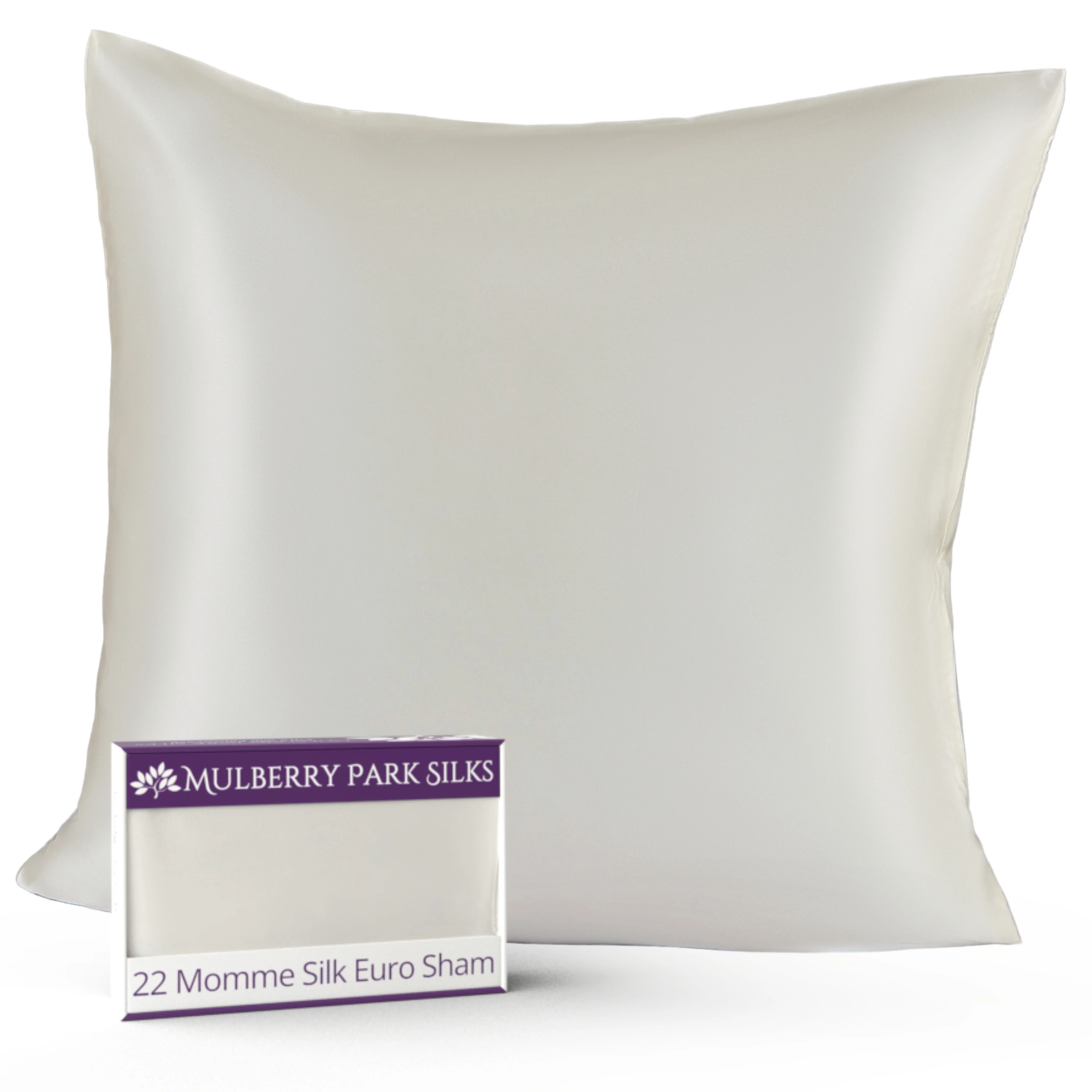 22 Momme Silk Pillowcase - Natural Ivory - Image 9