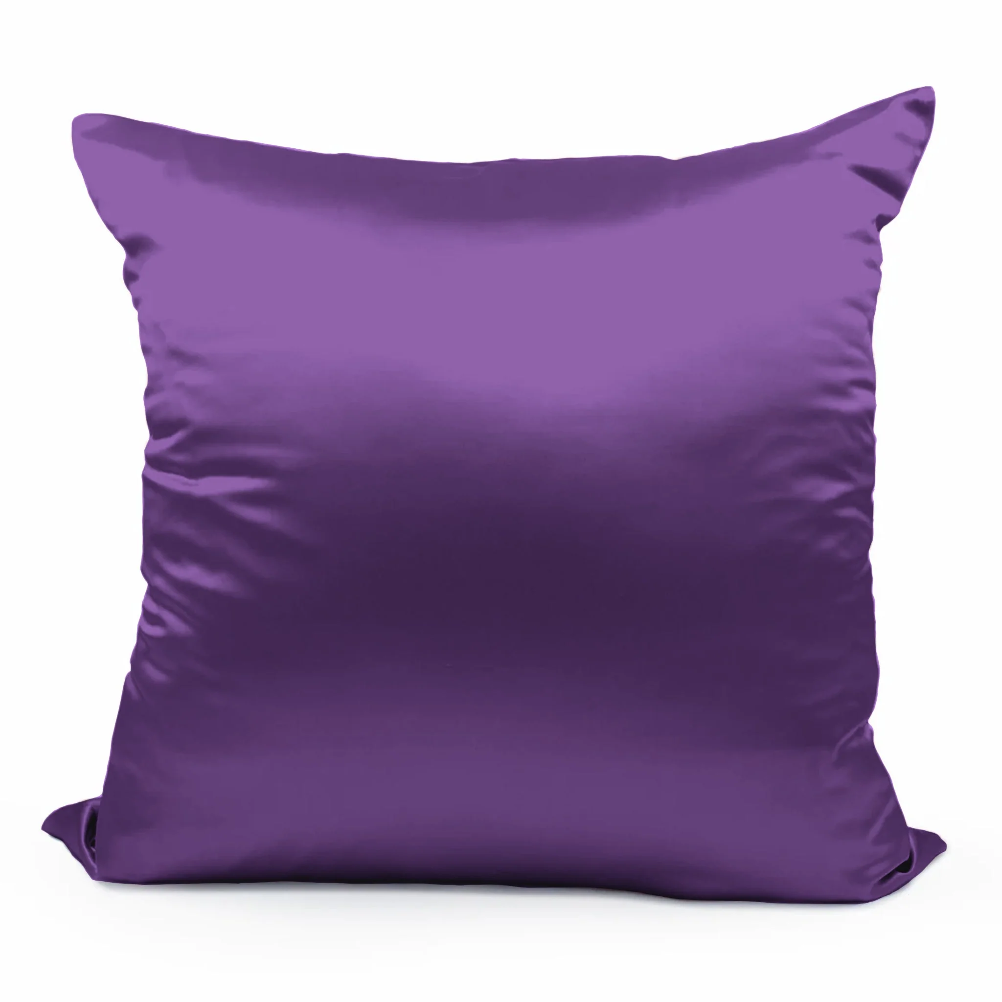 22 Momme Silk Euro Sham - Plum - Image 9