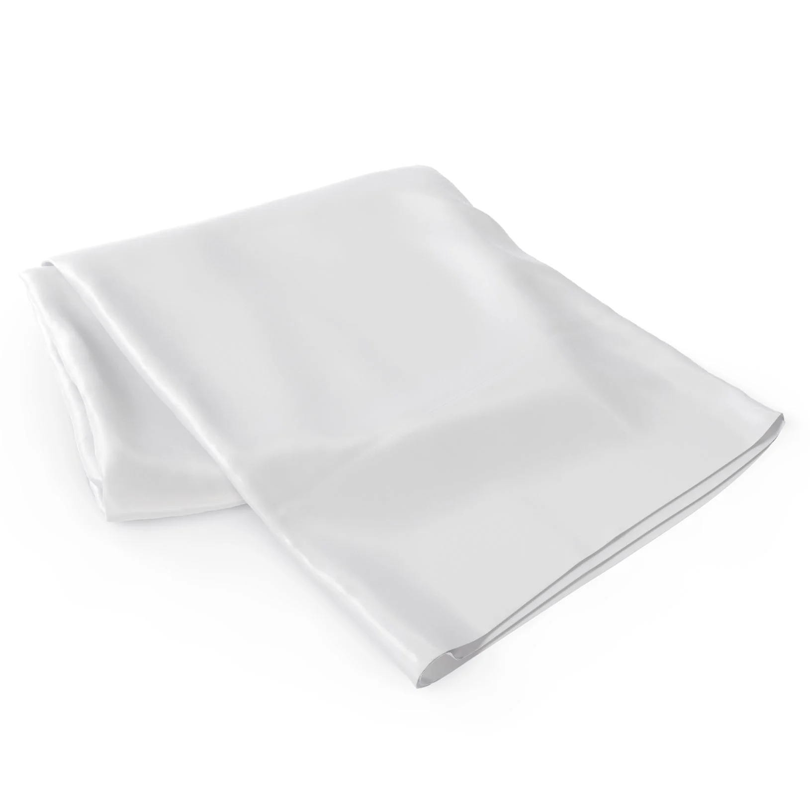22 Momme Silk Flat Sheet - White - Image 5