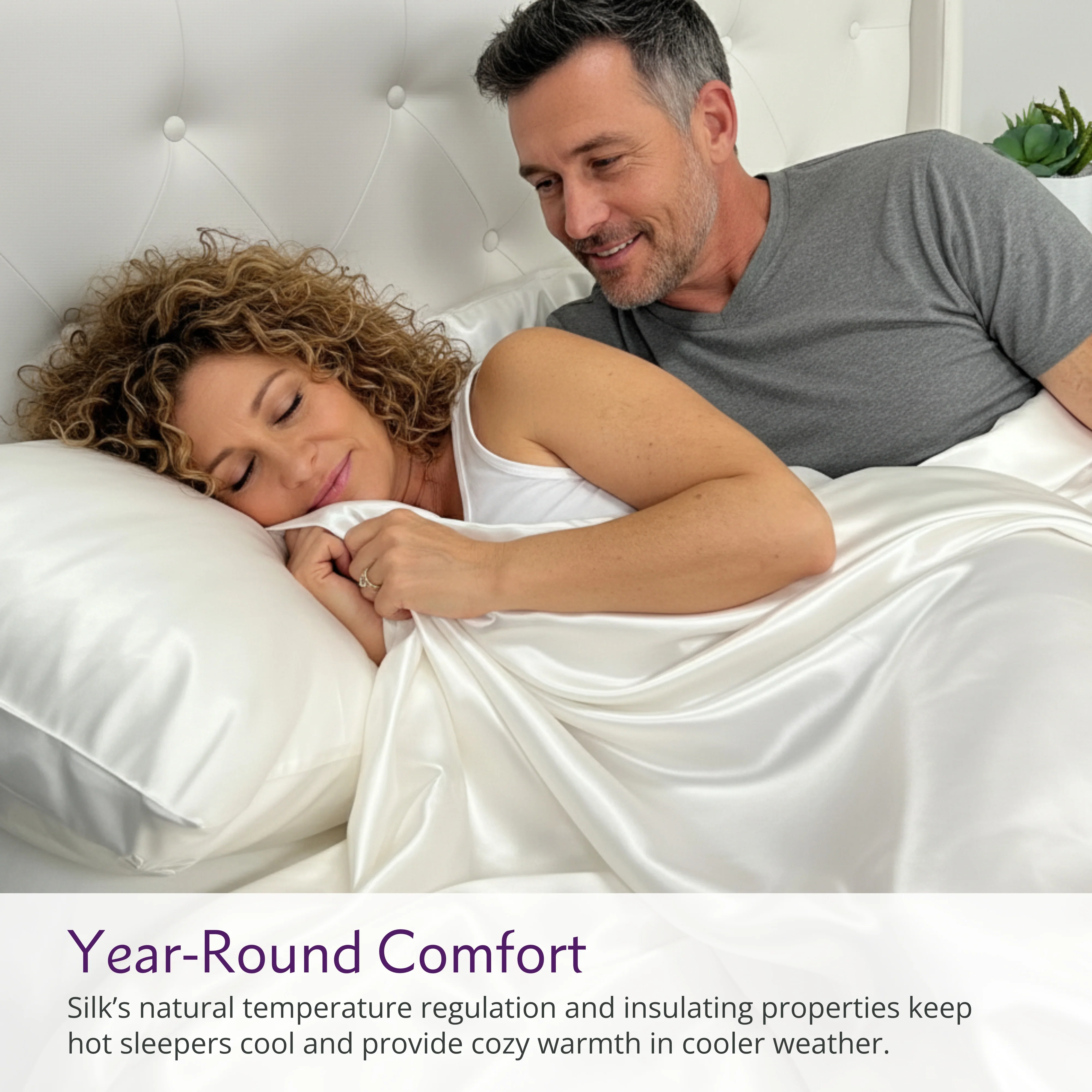 30 Momme Silk Sheet Set - Natural Ivory - Image 7