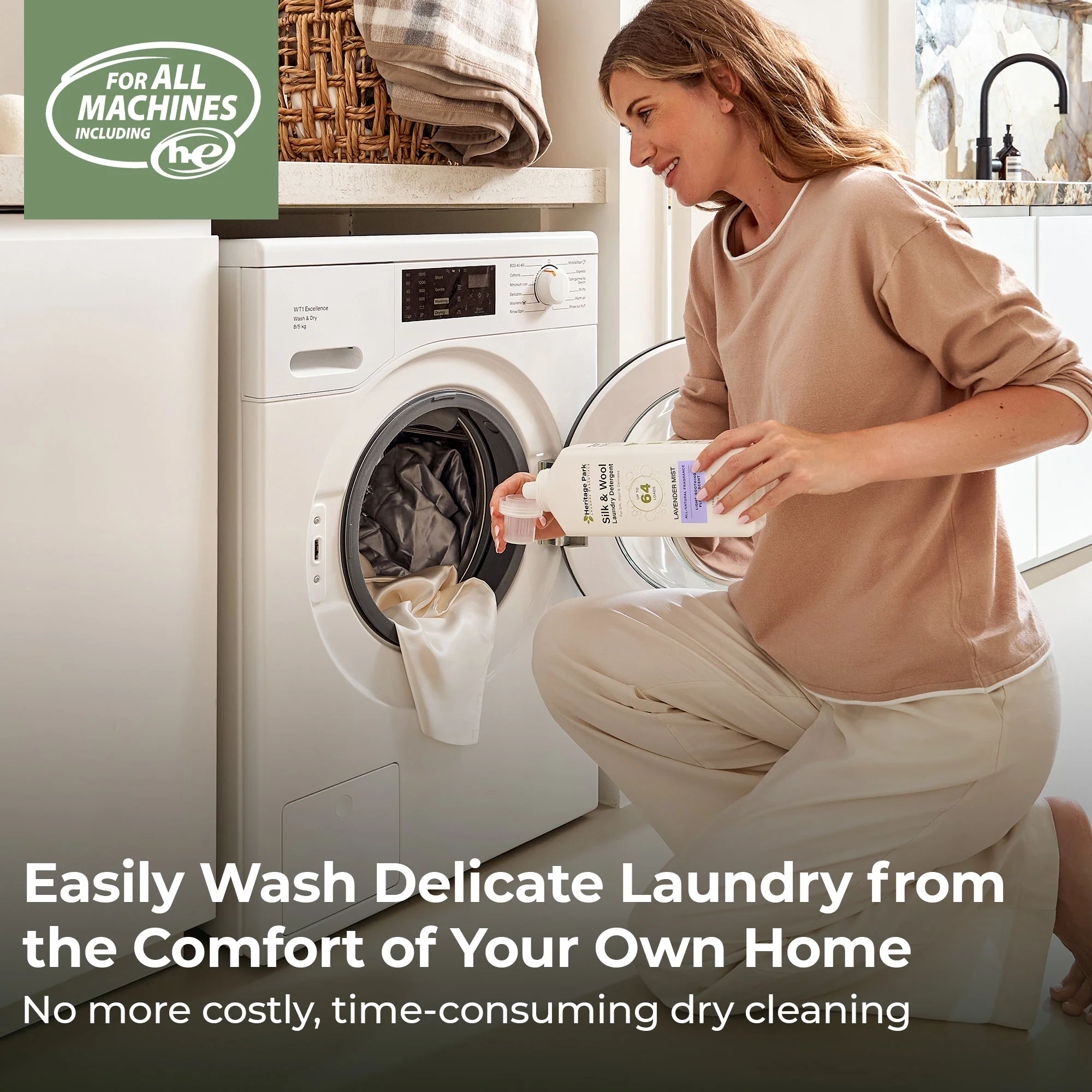 Heritage Park Silk & Wool Detergent - Lavender Mist - Image 11