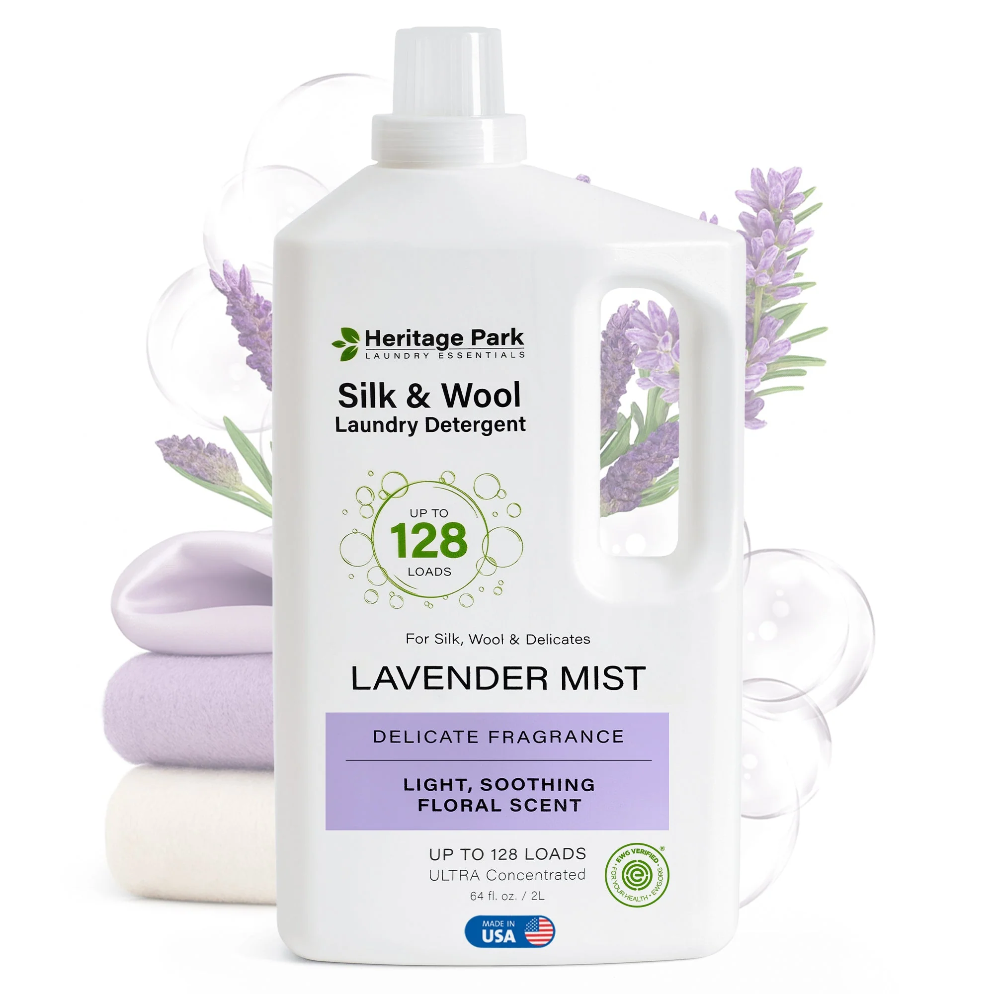 Heritage Park Silk & Wool Detergent - Lavender Mist - Image 4
