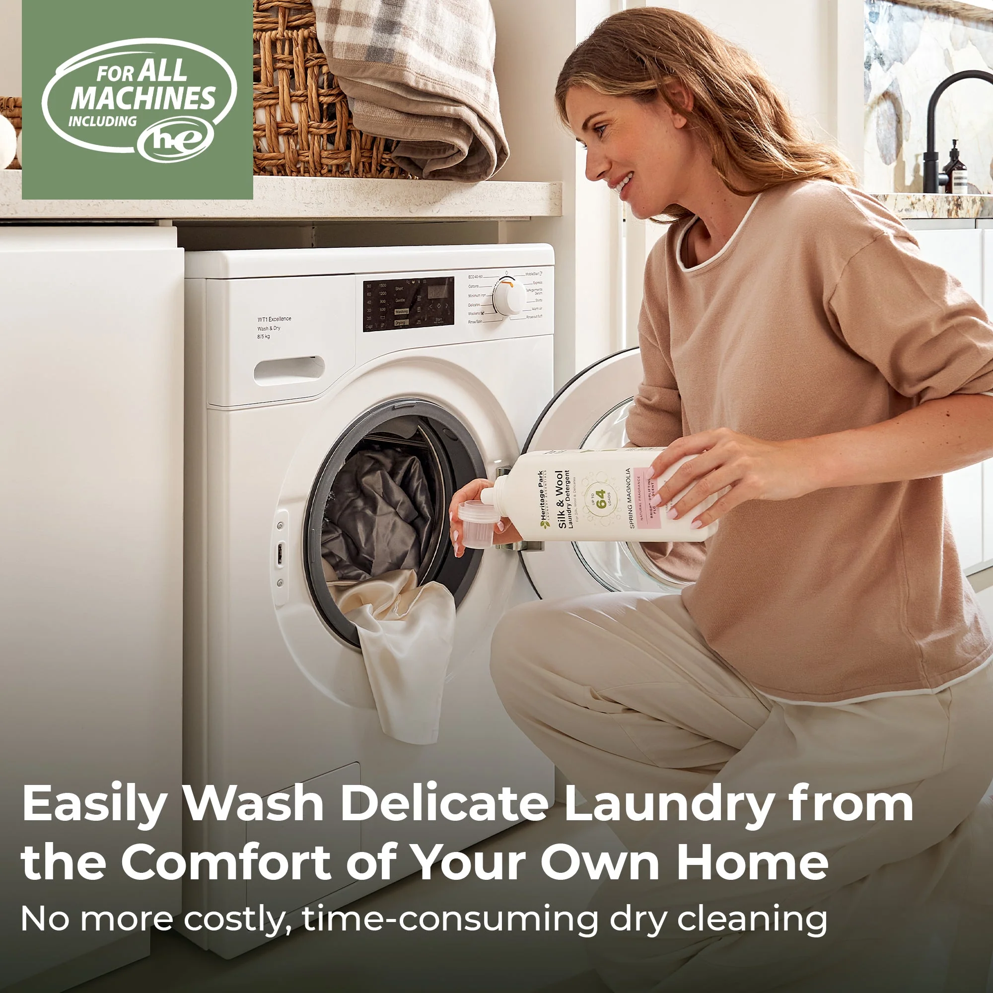 Heritage Park Silk & Wool Detergent - Spring Magnolia - Image 10