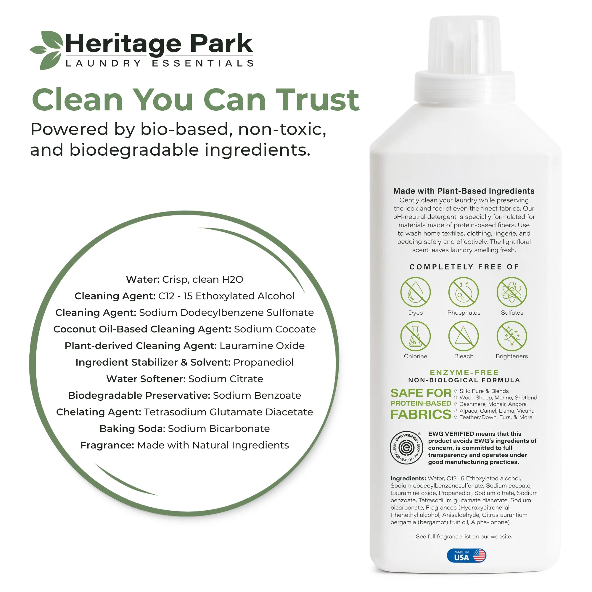 Heritage Park Silk & Wool Detergent - Spring Magnolia - Image 11