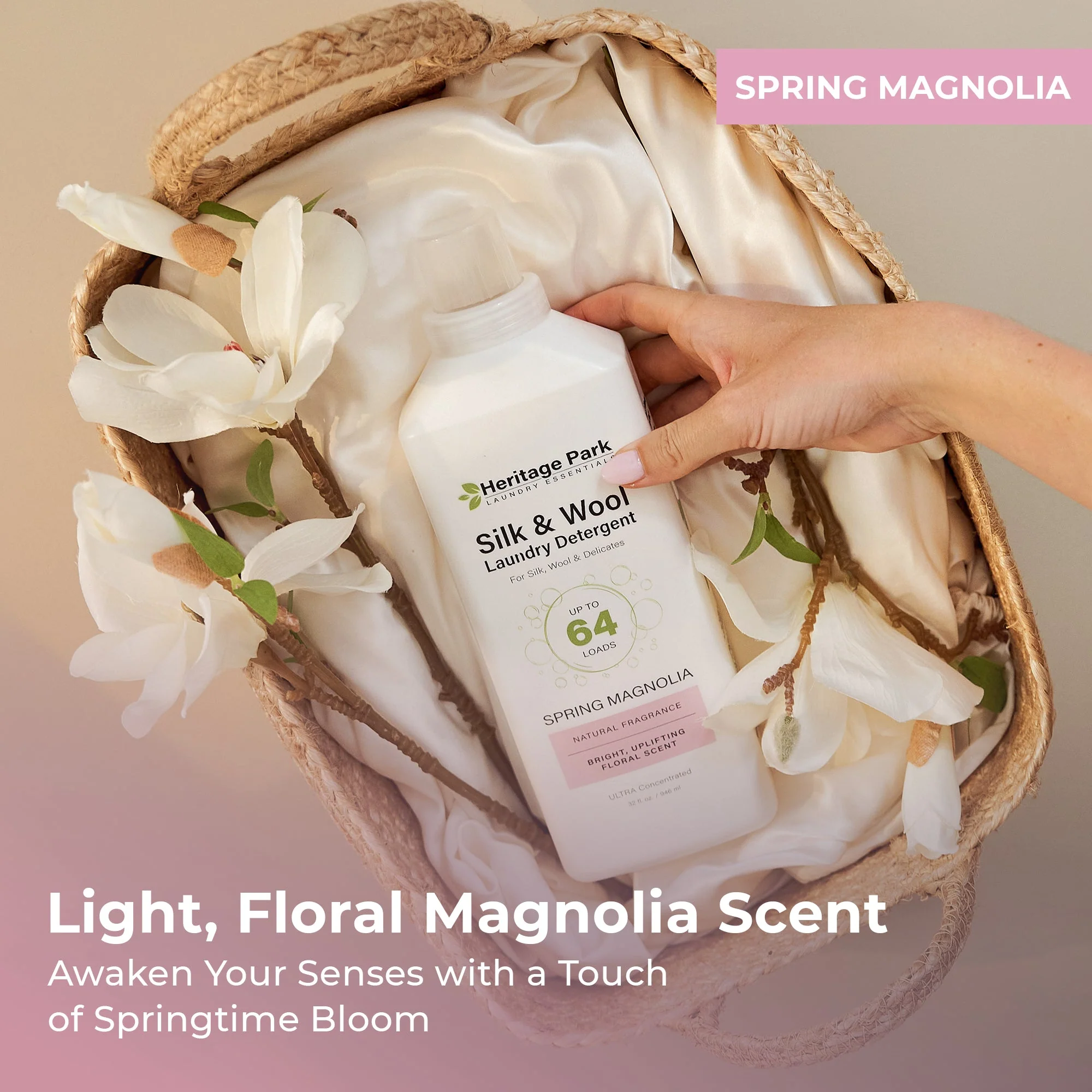 Heritage Park Silk & Wool Detergent - Spring Magnolia - Image 8