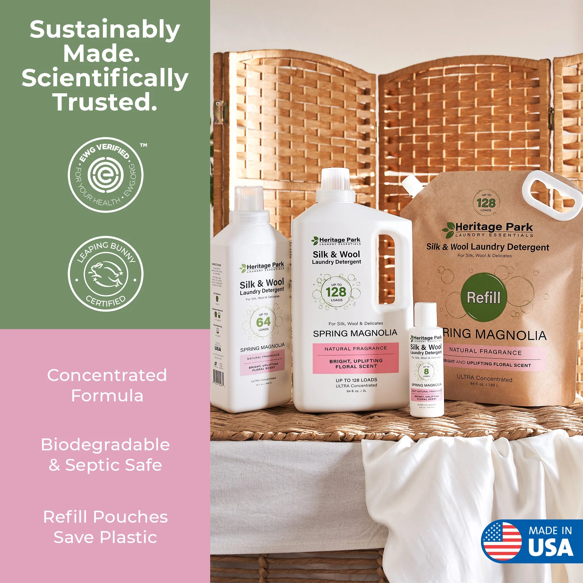 Heritage Park Silk & Wool Detergent - Spring Magnolia - Image 9