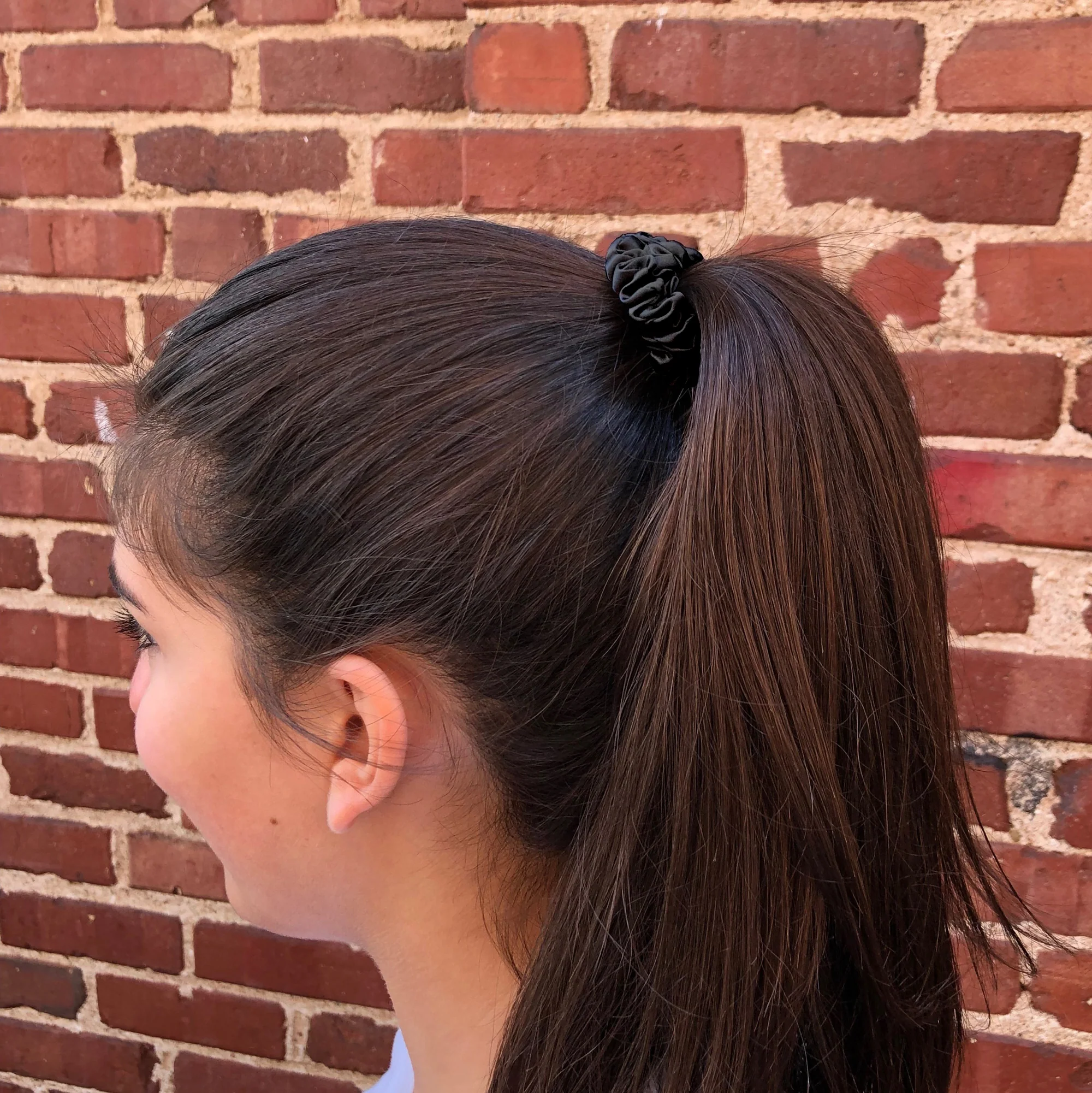 Silk Scrunchies - Midnight Black - Image 14