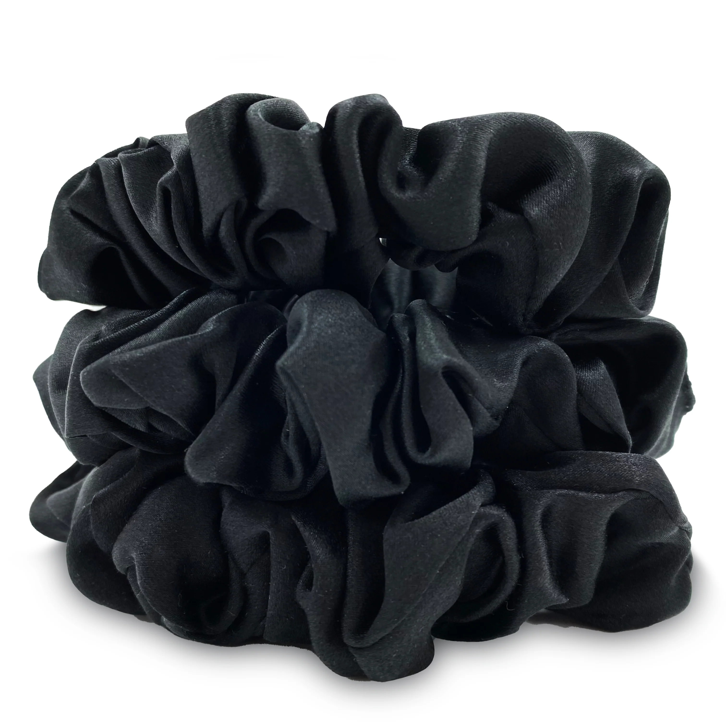 Silk Scrunchies - Midnight Black - Image 16